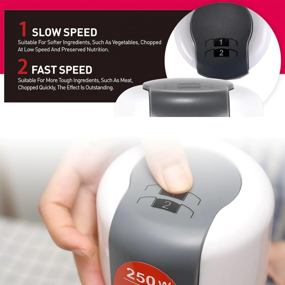 Food Chopper, 500 ml Capacity