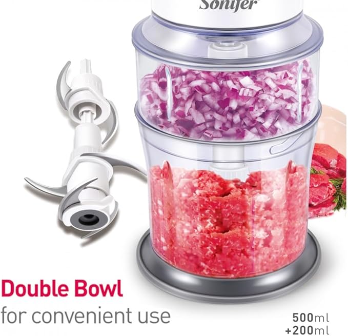Food Chopper, 500 ml Capacity