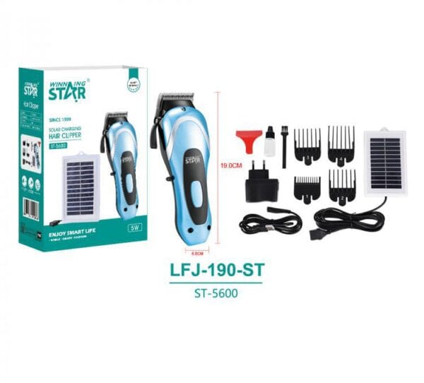 5W Solar & Electric Hair Clipper