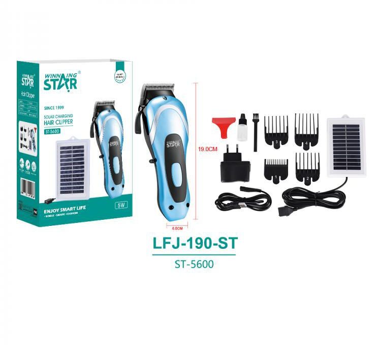 5W Solar & Electric Hair Clipper