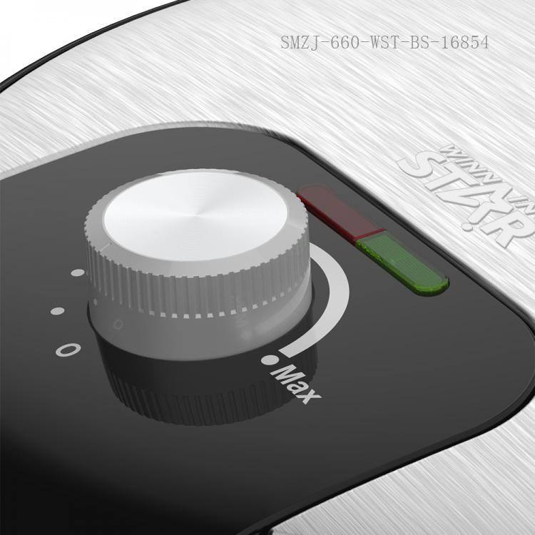 1000W Non-Stick Waffle Maker with BS Plug