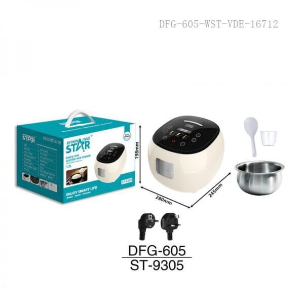 500W 3L Smart Rice Cooker