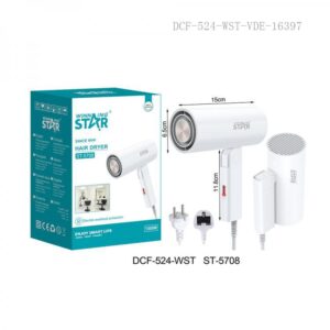 1300W Hair Dryer with Overheat Protection