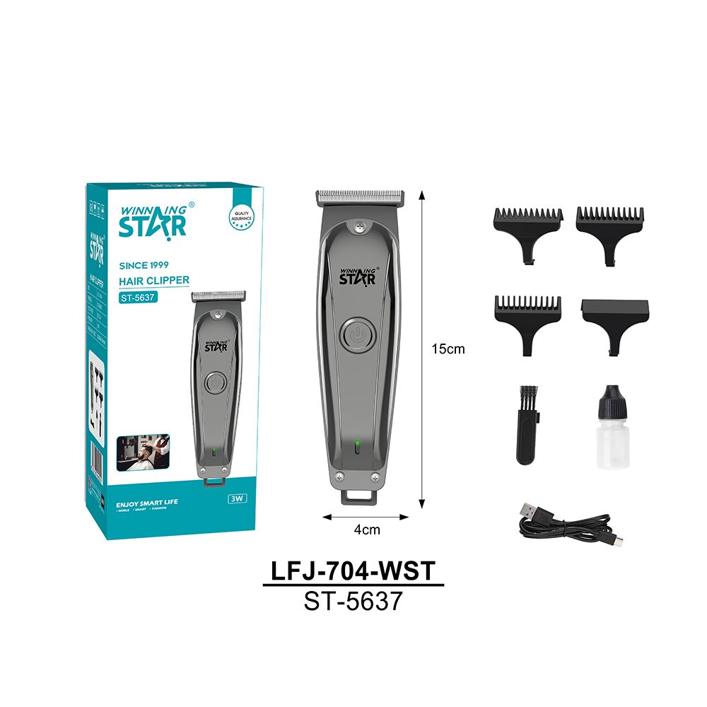 Wireless Rechargeable Hair Clipper
