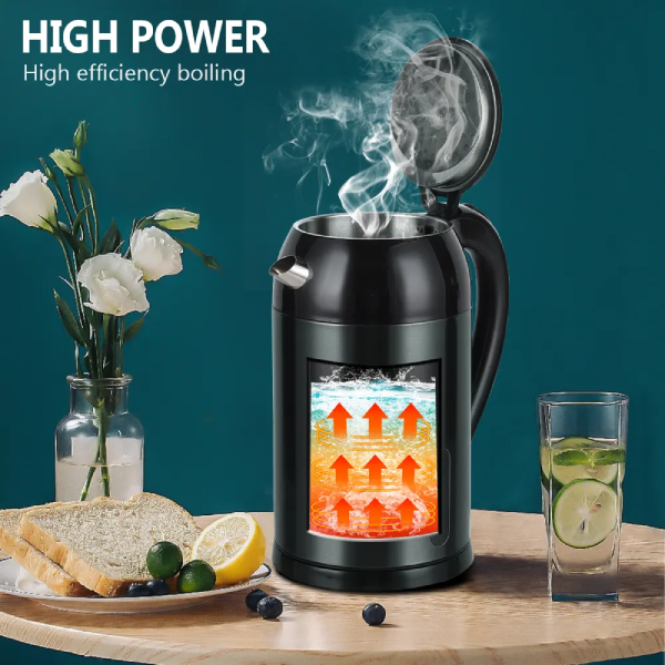 (1500W 3L Stainless Steel Electric Kettle)