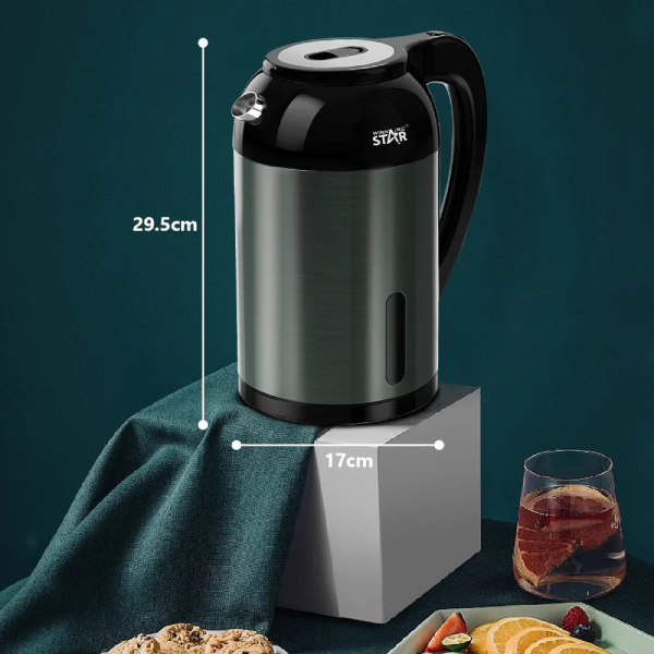 (1500W 3L Stainless Steel Electric Kettle)