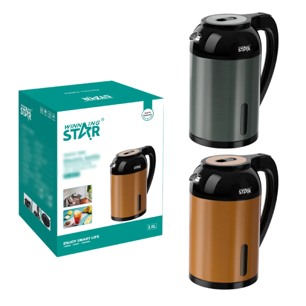 (1500W 3L Stainless Steel Electric Kettle)