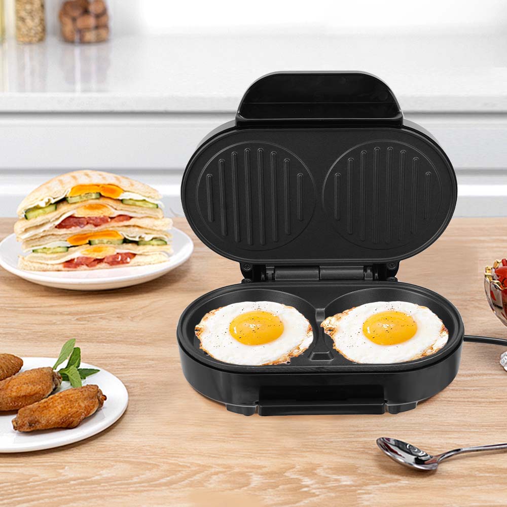 Electric Sandwich Maker & Hamburger Press Machine