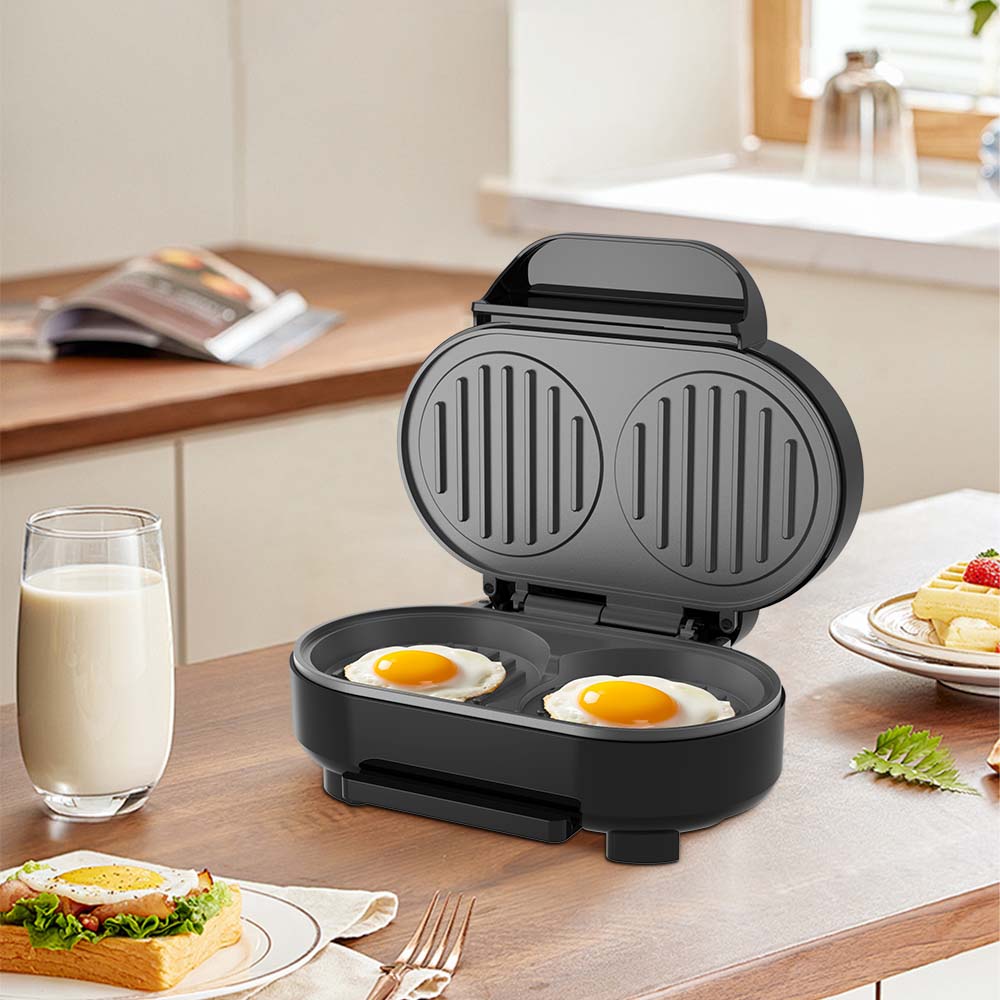 Electric Sandwich Maker & Hamburger Press Machine