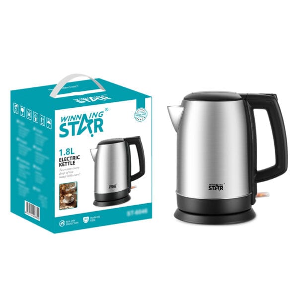 1500W 1.8L Stainless Steel Tea Kettle