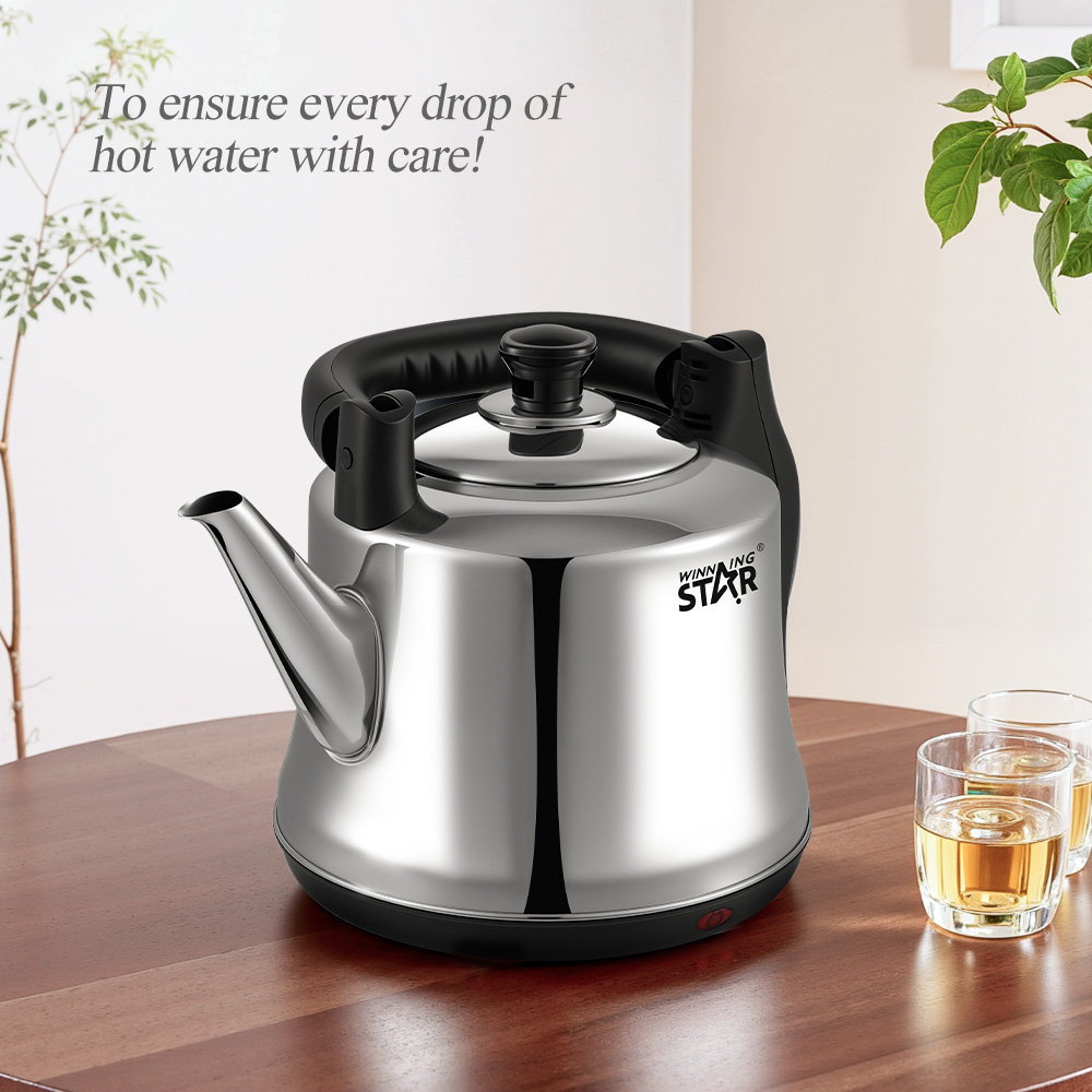 1800W 5L Stainless Steel Electric Kettle with Temperature Control
