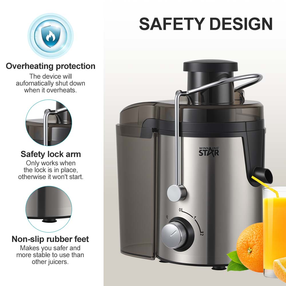 400W 800ML Orange Fresh Juicer Extractor