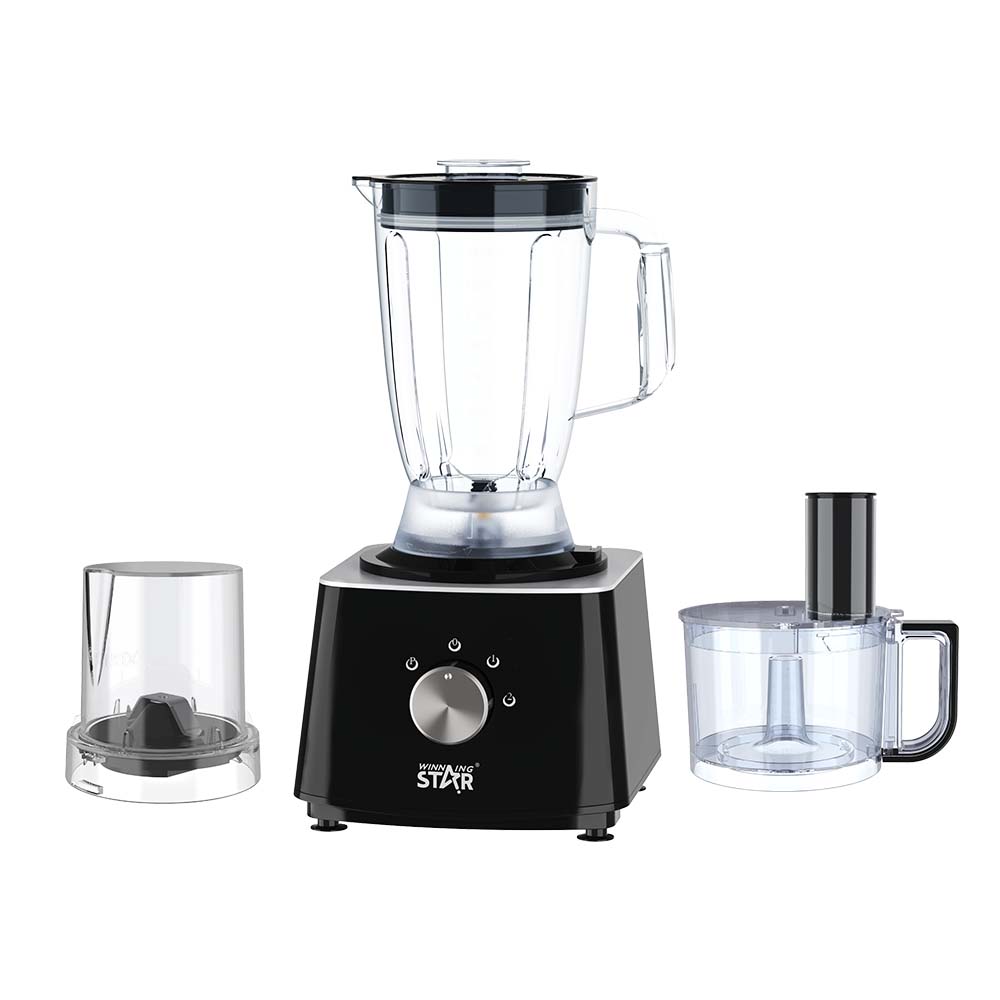 600W Multi-Function 10-in-1 Food Processor with Meat Grinder & Blender