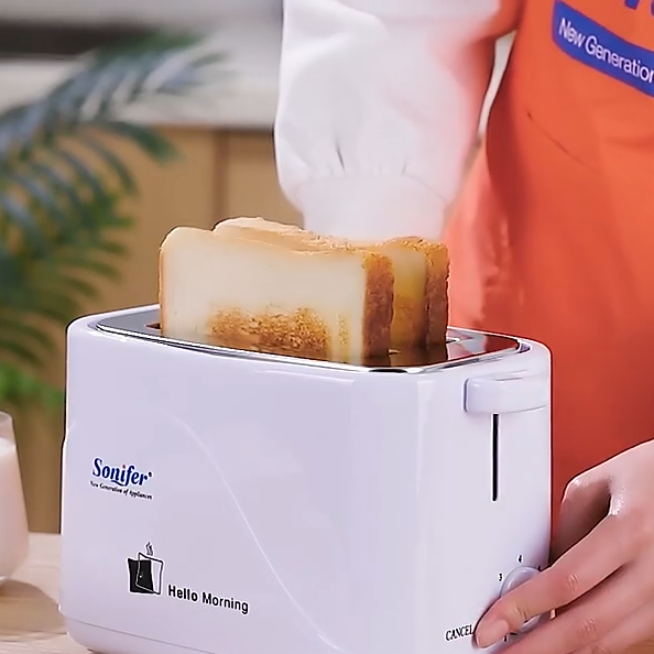 Mini 2-Slice Pop-Up Toaster