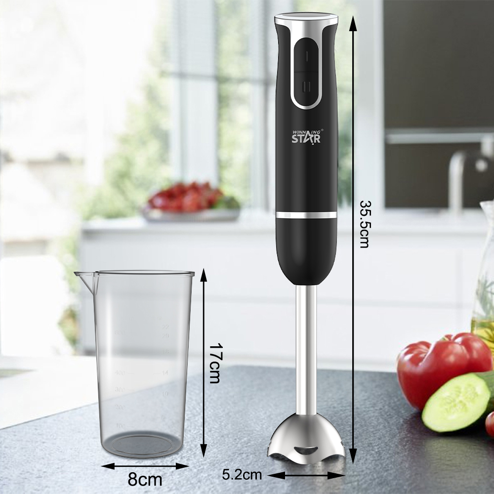 400W Multi-Purpose Immersion Hand Blender & Meat Mixer