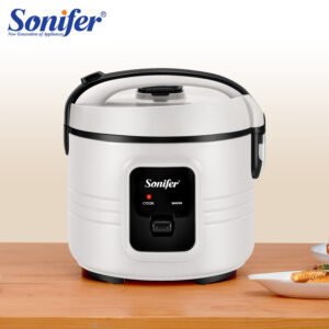 New Kitchen 4L 700W White Electric Rice Cooker with Automatic Switch
