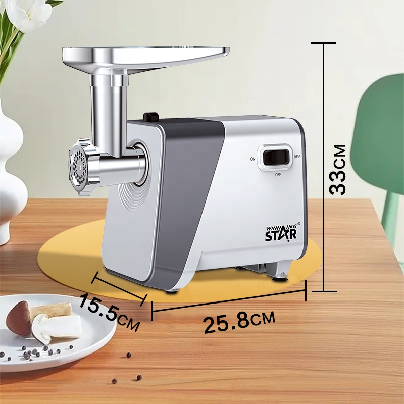 350-450W Stainless Steel Electric Meat Grinder