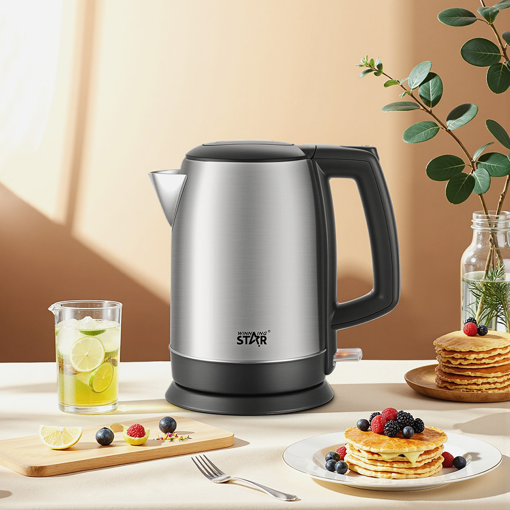1500W 1.8L Stainless Steel Tea Kettle