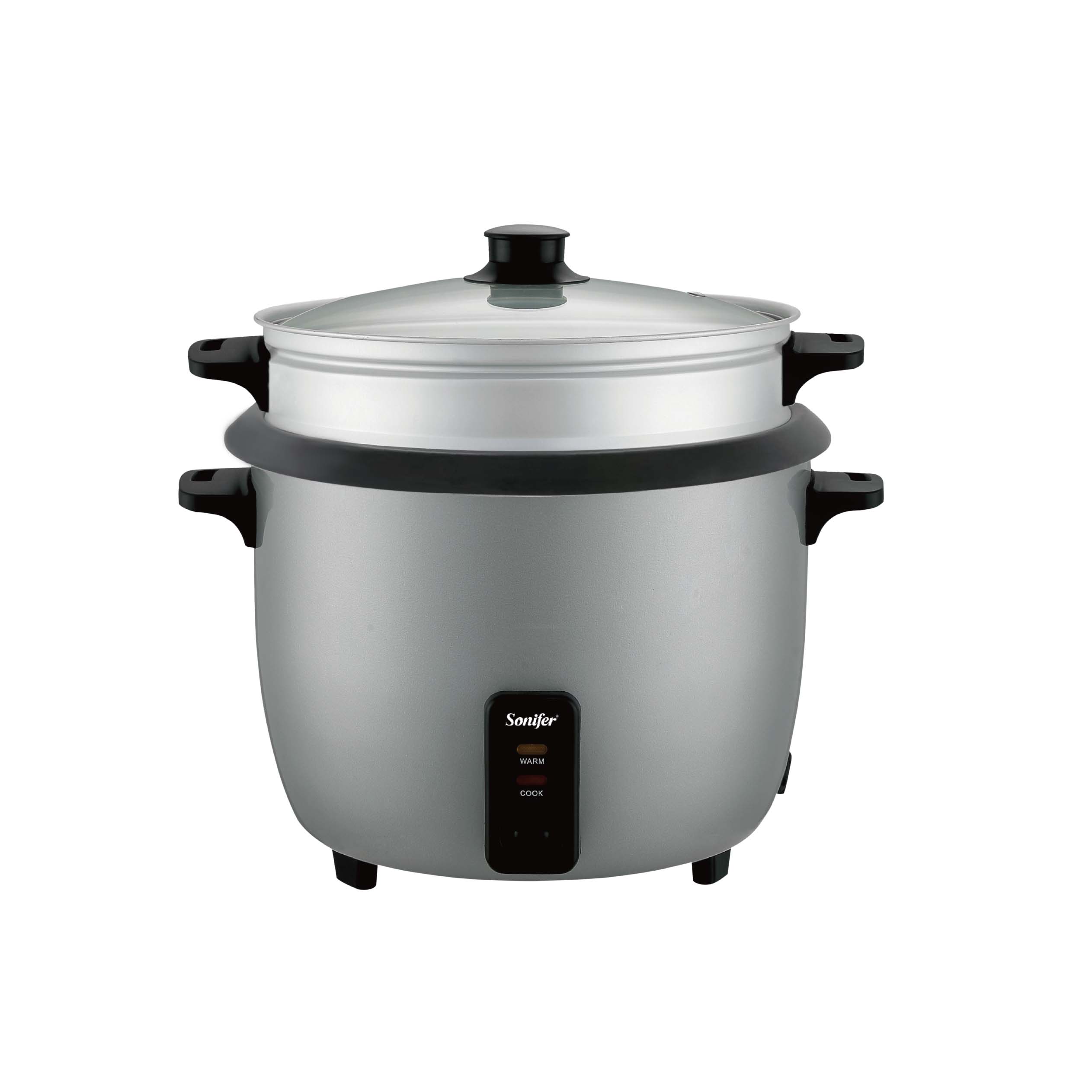 3L 500W Electric Rice Cooker with Steamer