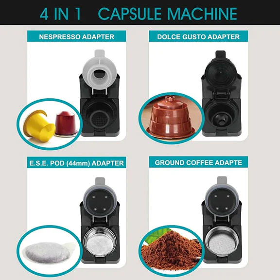 Your Complete Coffee Solution in One Compact Machine