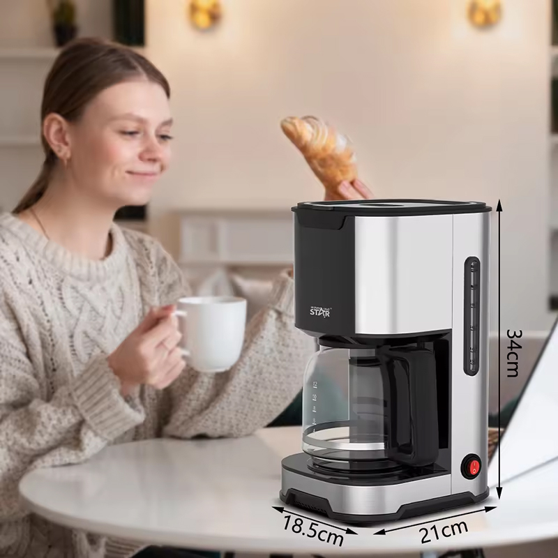 1000W High-Efficiency Coffee Maker Machine