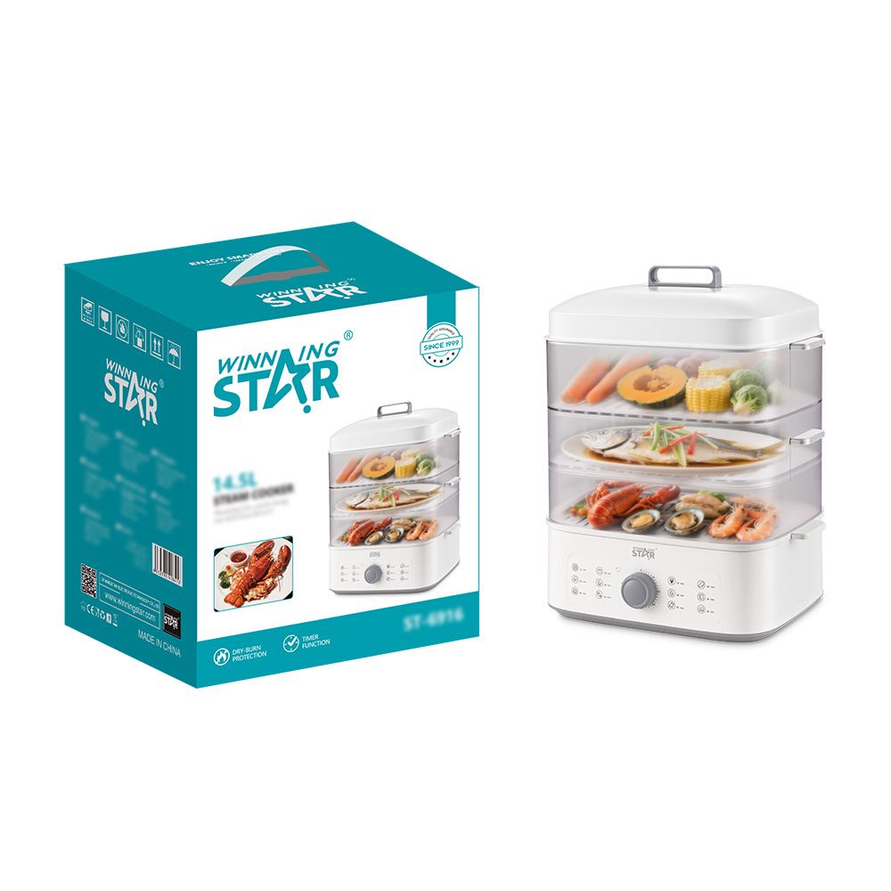 Electric Steam Cooker Food Steamer