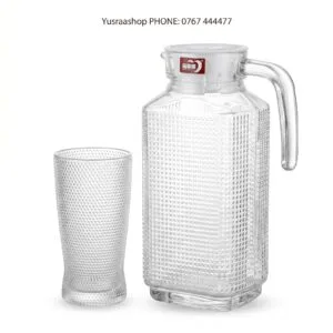 JUG NA GLASS 6 – UREMBO WA KIPEKEE MEZANI POKO! 🥤✨