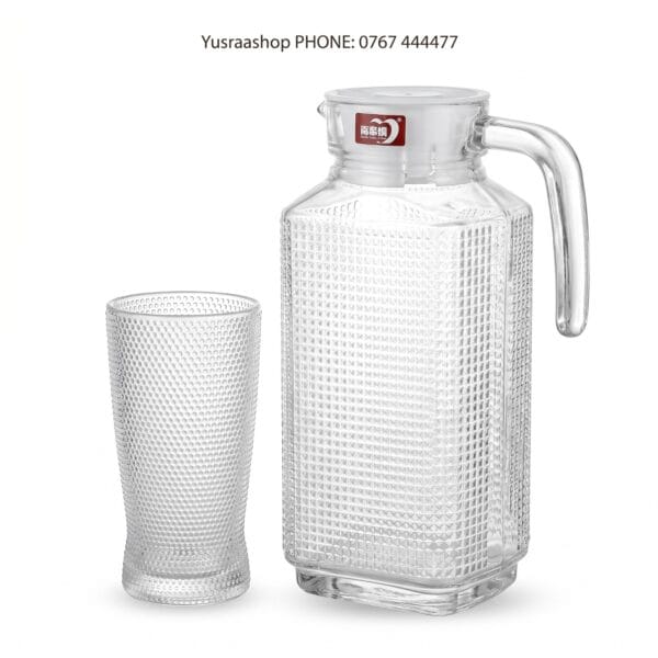 JUG NA GLASS 6 – UREMBO WA KIPEKEE MEZANI POKO! 🥤✨