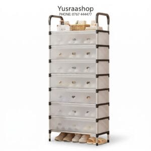LARGE MODERN SHOE RACK (TABAKA 8)🥿👟✨