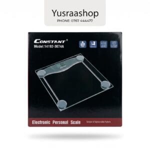 CONSTANT ELECTRONIC PERSONAL SCALE (100KG) – PIMA UZITO KWA URAHISI NA MTINDO! ⚖️✨