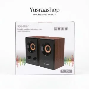 E-1067 D99A PORTABLE SPEAKERS – BURUDANI YA SAUTI KALI KWENYE KOMPYUTA YAKO! 🎶💻✨
