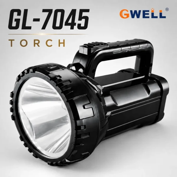 GWELL GL-7045 SEARCH LIGHT (5W) – MWANGA WA UHAKIKA KILA WAKATI! 🔦✨